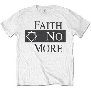 Faith No More Unisex T Shirt Classic Logo V2 White